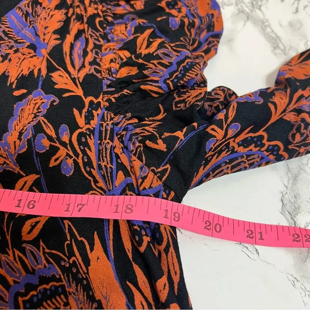 Free People Hello‎ Lover Tunic top floral Sz S